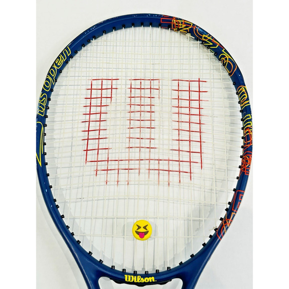 Lot Of Prince Thunder Bolt 110 Spin 17x14 & Wilson US Open GS 105 Tennis Rackets - Picture 4 of 11